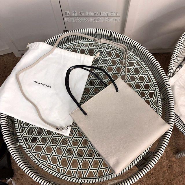 Balenciaga女包 巴黎世家迷你方形購物包 巴黎世家小牛皮手提袋  csbl1083